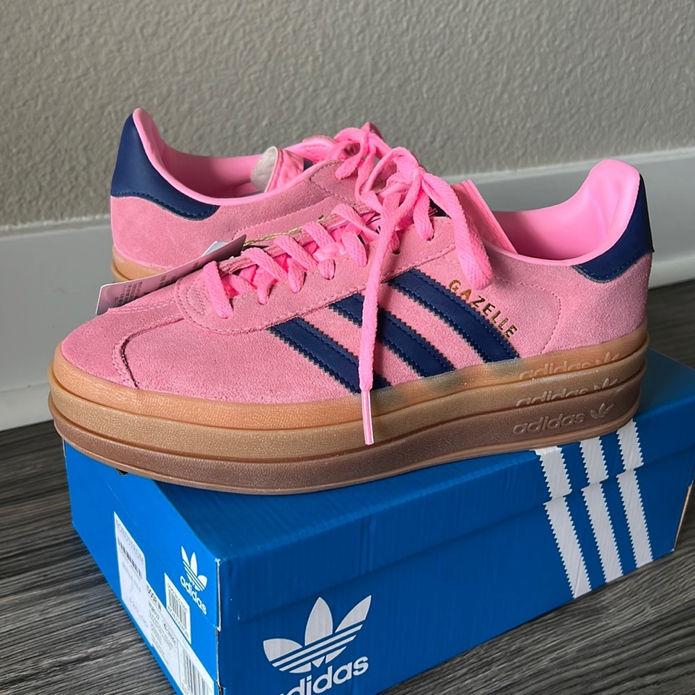 Pink Adidas Gazelle